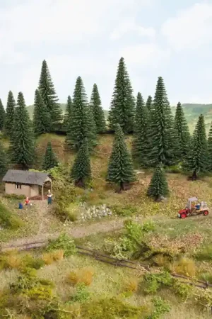 10 sapins miniatures 5-14 cm - Noch 26930 Promotion Saisonnière
