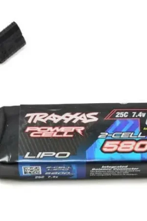 Batterie lipo 2S Traxxas 2843X 7,4V 5800 mAh 25C ID Prix Choc