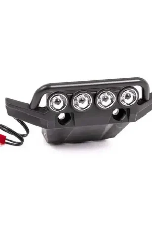 Livraison Express Pare-chocs avant avec led pour Rustler 4x4 - Traxxas 6791