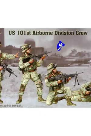 Trumpeter maquette militaire 00410 US 101éme AIRBORNE DIVISION 1/35 Vente Flash
