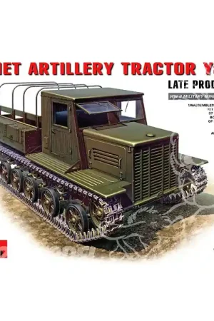 MINI ART maquette militaire 35140 TRACTEUR D ARTILLERIE SOVIETIQUE Ya-12 (Fin de production) 1/35 Prix Cassé