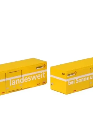 2 Conteneurs RhB Swiss Post - Kato K23-591A - N 1/160 Solde