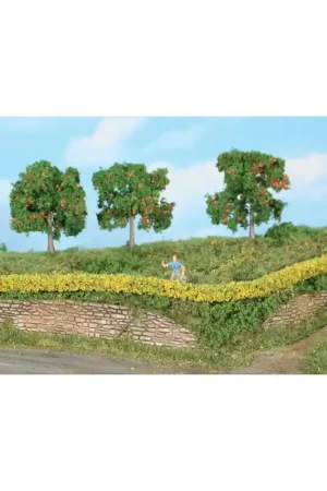 2 haies flexibles de forsythia 7 x 7 mm, chacune de 50 cm de long - Heki 11805 - Échelle universelle Soldes