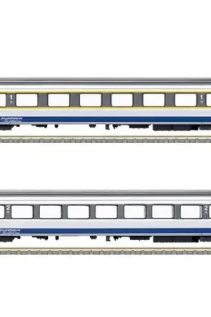 *SOLDES* - COFFRET DE 2 VOITURES VOYAGEURS GOLDEN PASS LINE BLS Offre Exclusive
