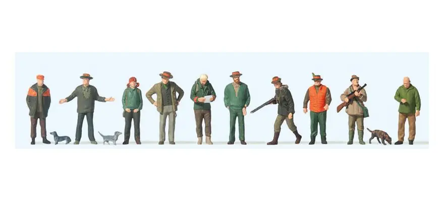 *SOLDES* - FIGURINE CHASSEURS ET RABATTEURS Offre Du Jour