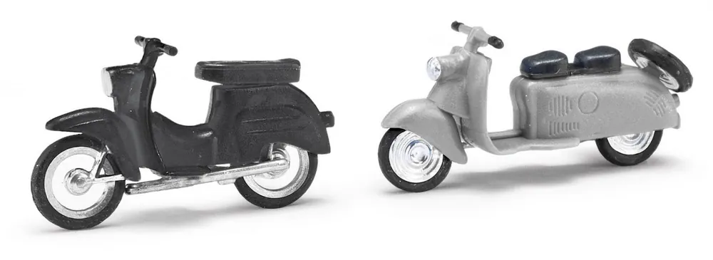 *SOLDES* - SET DE 2 SCOOTER GRIS ET NOIR Achetez Aujourd'hui