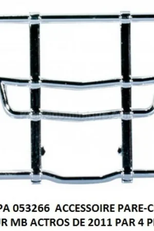 *SOLDES* - ACCESSOIRE PARE-CHOCS POUR MB ACTROS DE 2011 PAR 4 PIECES Super Prix