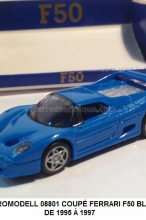 *SOLDES* - 08801 COUPÉ FERRARI F50 BLEU DE 1995 Ã 1997 Vente Flash
