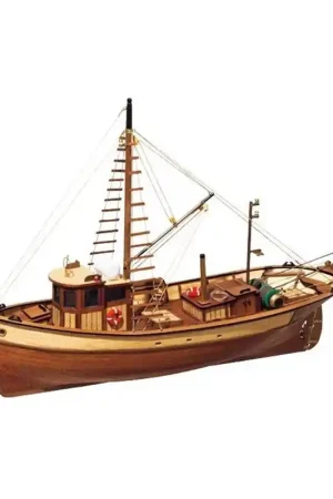 Achat Immédiat Bateau en Bois, Bateau de pêche de Palamós - OCCRE 12000 - 1/45