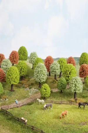 10 arbres de printemps 5 à 9 cm de haut - NOCH 26906 Retour Gratuit