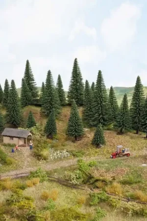 10 Sapins de 5 à 14 cm de haut - NOCH 26920 Offre Du Jour