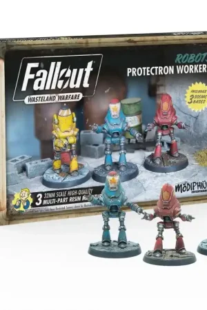 Fallout Wasteland Warfare - Robots Protectron Workers VO Commande En Gros