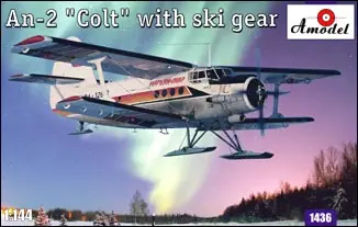 A-Model 01436 Antonov An-2 ‘Colt‘ with ski gear Commander Vite