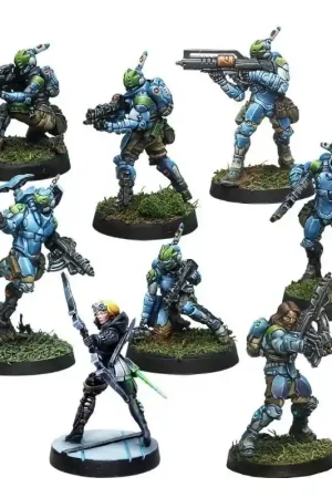 Achat Immédiat Panoceania Acontecimento Combat Force Repack Beta (x8 Figurines)