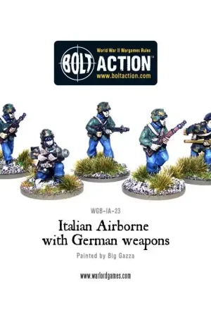 Achat Immédiat Bolt Action Italian Airborne with German weapons