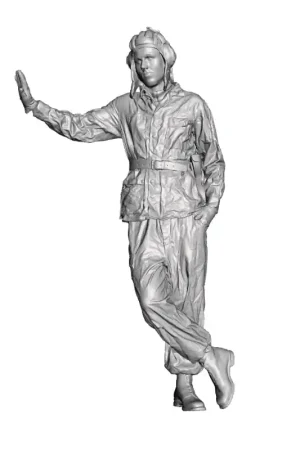 3d Scale Model Universe 16F23 Sisu XA-180 / XA-185 "Pasi" Crew Member in the 1980s & 1990s Expédition Rapide
