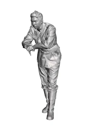 3d Scale Model Universe 35F014 Finnish WW2 Armoured Crew Member 1 Nouveauté