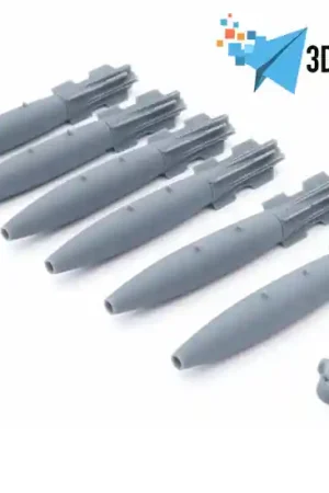3D-CHUTE EXPERT 0110053 Mark 82 Bomb (6 pcs) Top Vente
